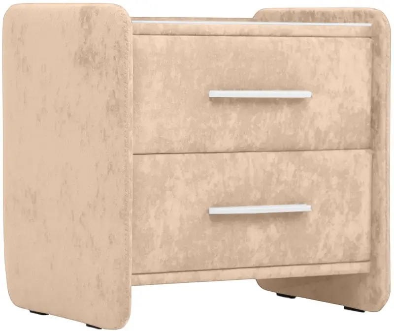 Тумба прикроватная Charmbed Emma Mono 02 (Beige/White) - 3