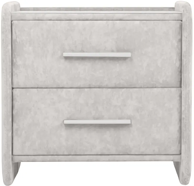 Тумба прикроватная Charmbed Emma Mono 03 (Light Grey/White) - 2