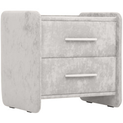 Тумба прикроватная Charmbed Emma Mono 03 (Light Grey/White) Thumb