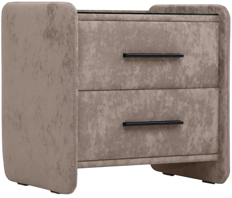 Noptiera Charmbed Emma Mono 04 (Light Brown/Black) - 3