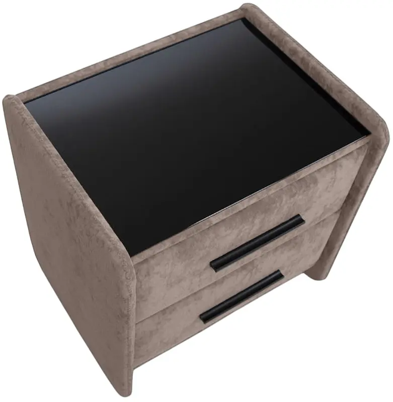 Noptiera Charmbed Emma Mono 04 (Light Brown/Black) - 4