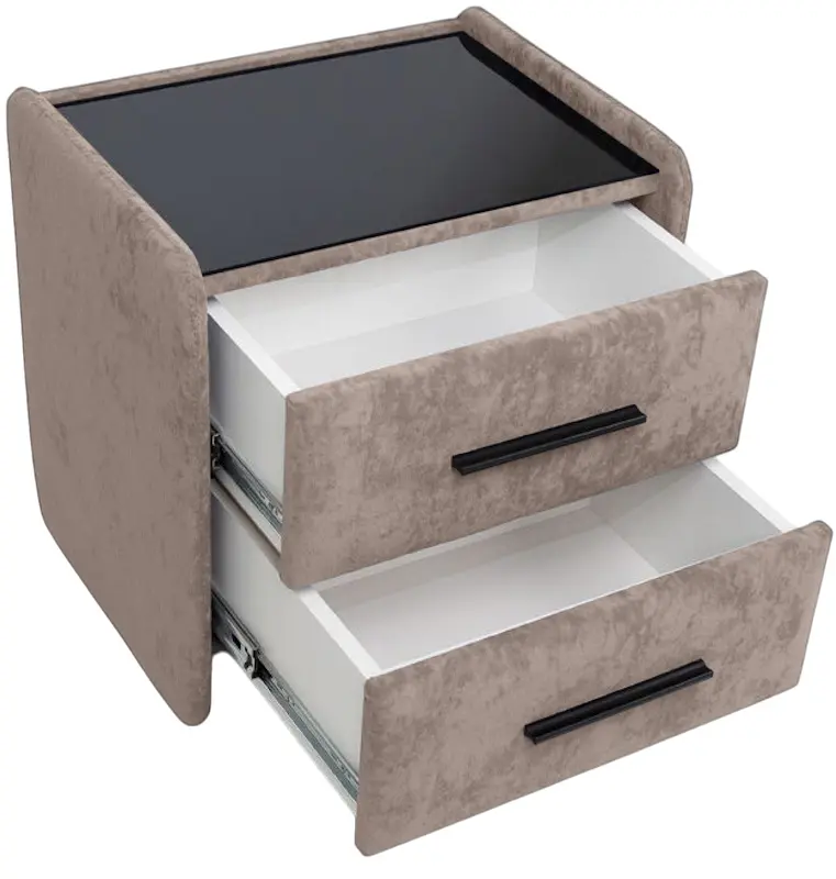 Noptiera Charmbed Emma Mono 04 (Light Brown/Black) - 5