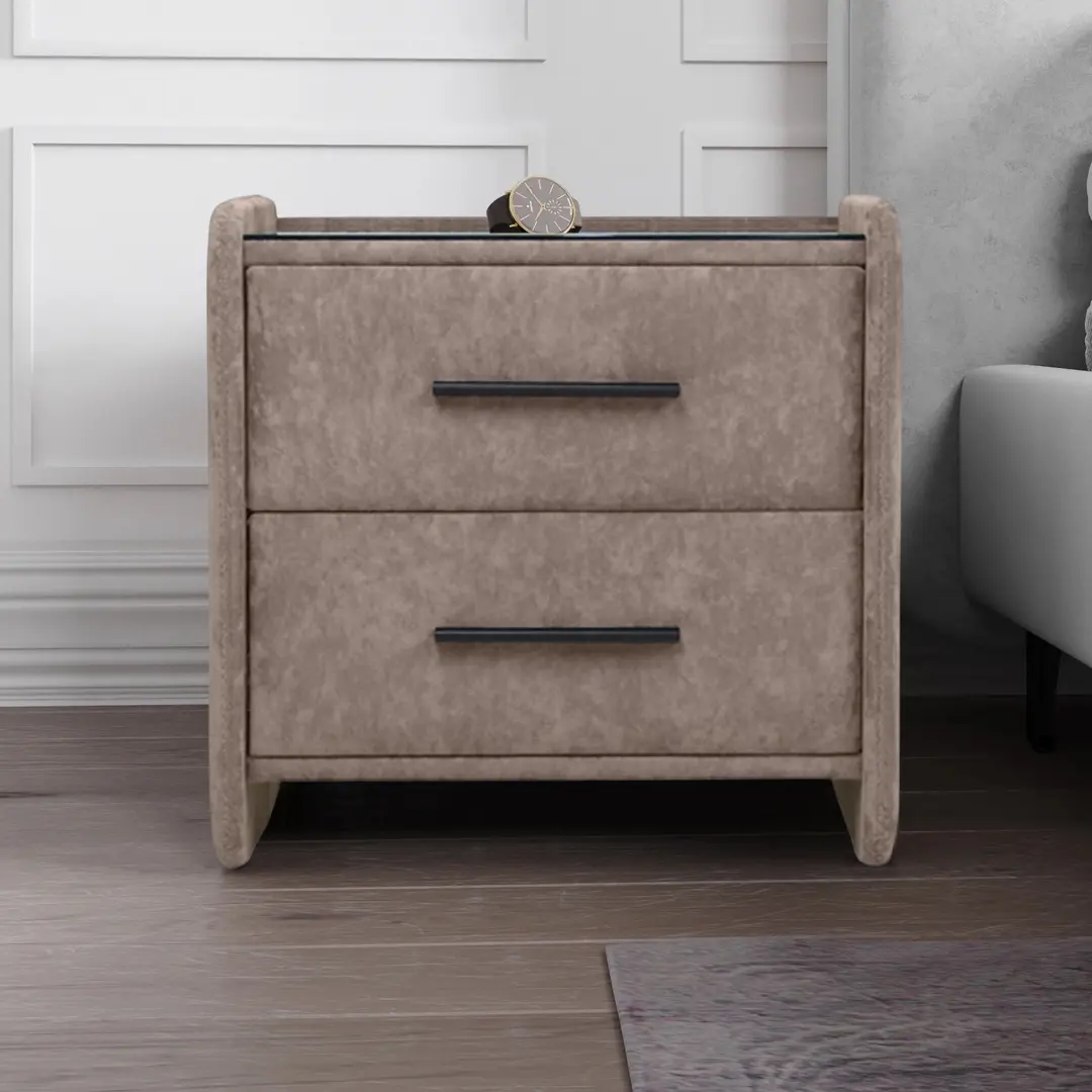 Noptiera Charmbed Emma Mono 04 (Light Brown/Black)