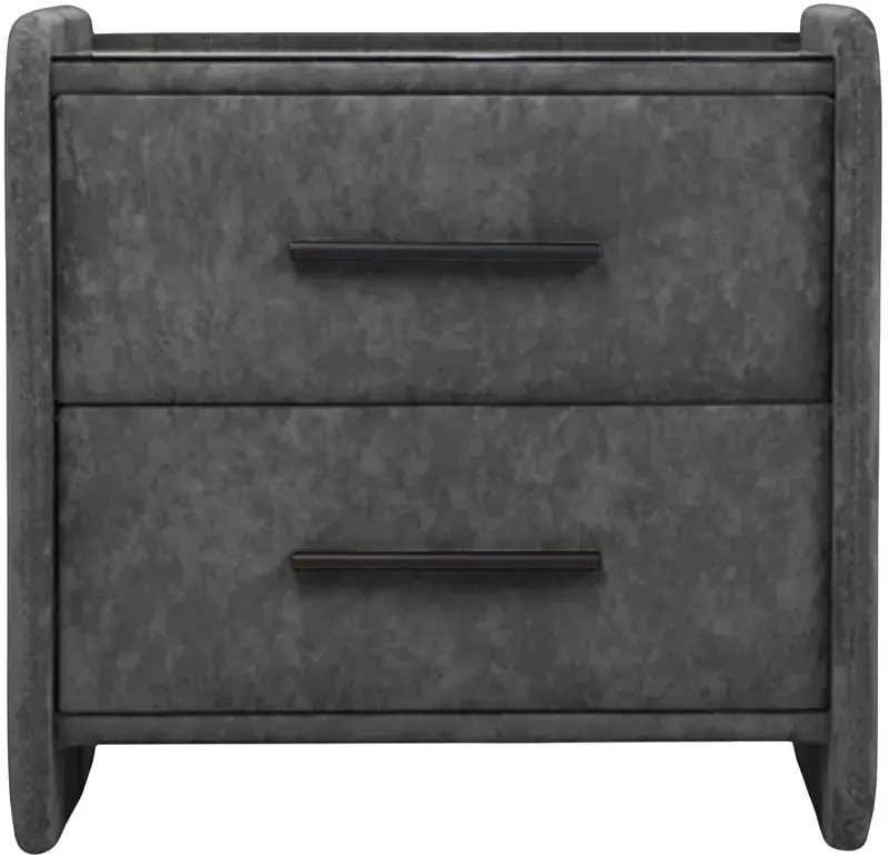 Тумба прикроватная Charmbed Emma Mono 07 (Dark Grey/Black) - 2