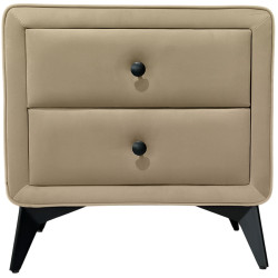 Тумба прикроватная Charmbed Hanna Laguna 07 (Milk Coffe/Black) Thumb