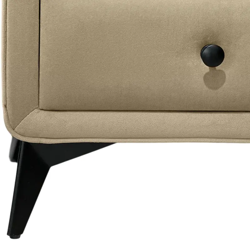 Тумба прикроватная Charmbed Hanna Laguna 07 (Milk Coffe/Black) - 4