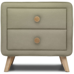 Тумба прикроватная Charmbed Hanna Laguna 09 (Stone Grey/Natural) Thumb