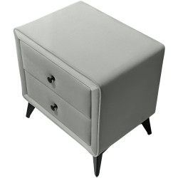 Тумба прикроватная Charmbed Hanna Laguna 42 (Grey/Black) Thumb