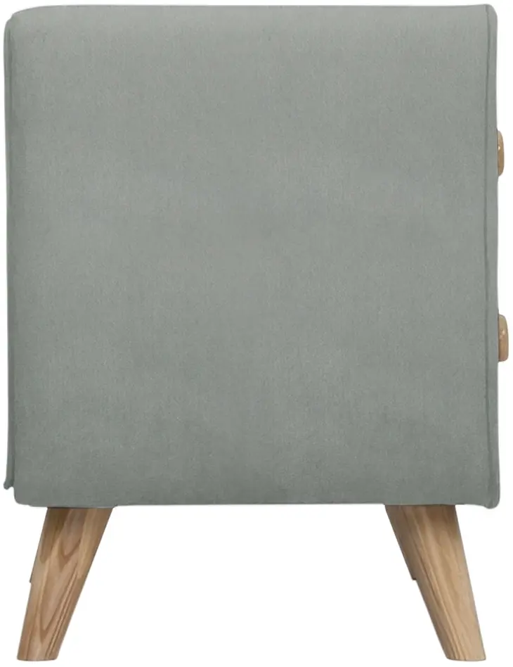 Тумба прикроватная Charmbed Hanna Laguna 43 (Grey/Natural) - 3