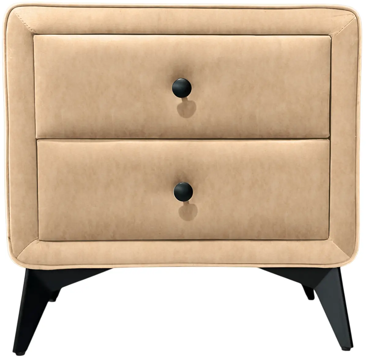 Тумба прикроватная Charmbed Hanna Mono 02 (Beige/Black) - 2