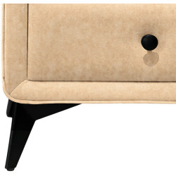 Тумба прикроватная Charmbed Hanna Mono 02 (Beige/Black) Thumb