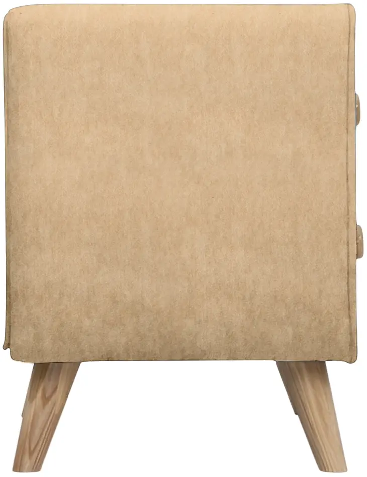 Тумба прикроватная Charmbed Hanna Mono 02 (Beige/Natural) - 3