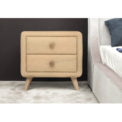 Тумба прикроватная Charmbed Hanna Mono 02 (Beige/Natural)