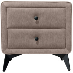 Noptiera Charmbed Hanna Mono 04 (Light Brown/Black) Thumb