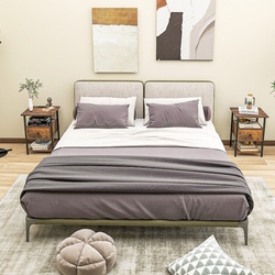 Set noptiere Costway HU10485CF-2 (Rustic Brown) Thumb