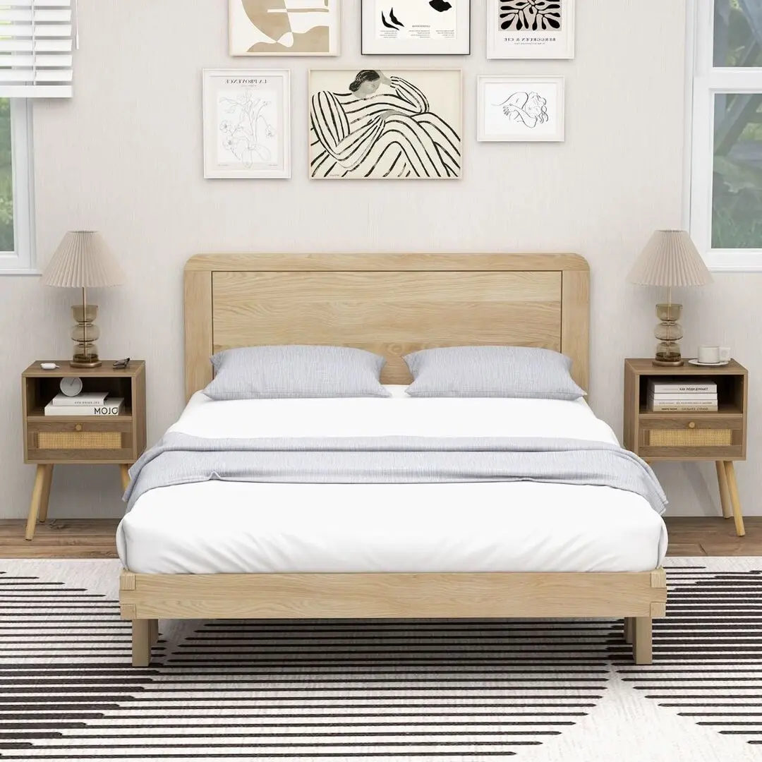 Set noptiere Costway HU10580OA-2 (Natural)