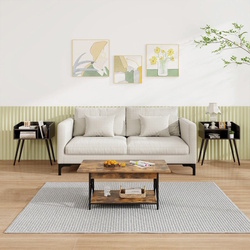 Set noptiere Costway HU10755DK-2 (Black) Thumb