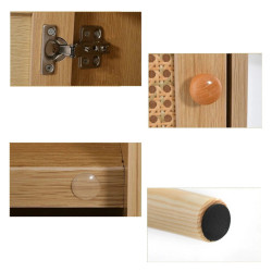 Set noptiere Costway JV10924OA-2 (Natural) Thumb