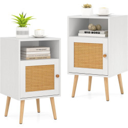 Set noptiere Costway JV10924WH-2 (White) Thumb