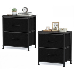 Set noptiere Costway JV13109DK-2 (Black) Thumb