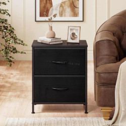 Set noptiere Costway JV13109DK-2 (Black)