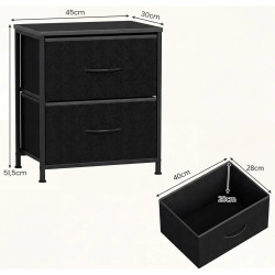 Set noptiere Costway JV13109DK-2 (Black) Thumb