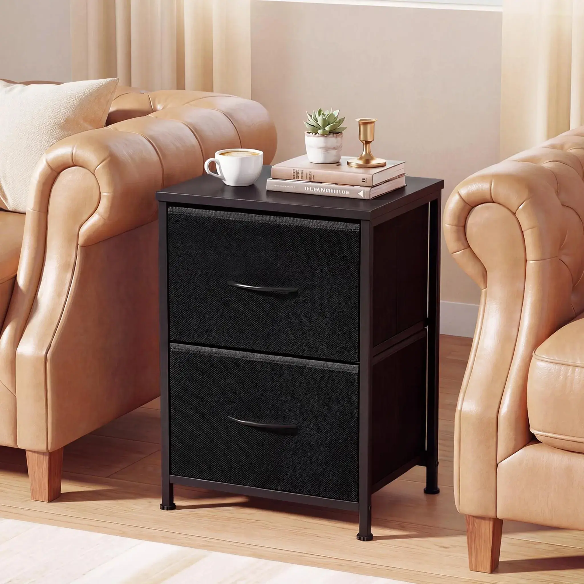 Set noptiere Costway JV13109DK-2 (Black) - 5