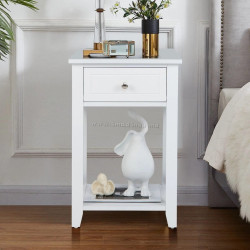 Set noptiere Costway JV13241WH-2 (White)