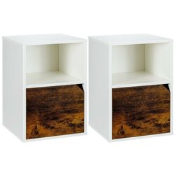 Set noptiere Costway HU10131WH-2 (White) Thumb