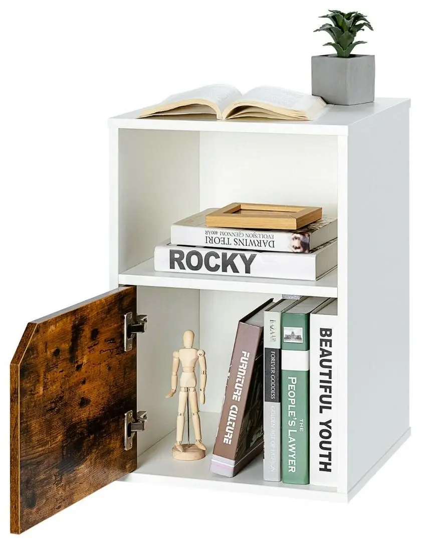 Set noptiere Costway HU10131WH-2 (White)