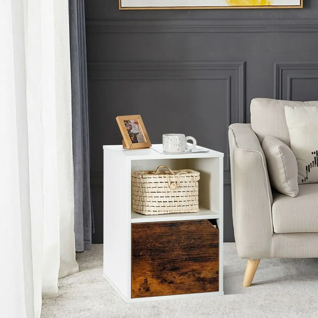 Set noptiere Costway HU10131WH-2 (White)