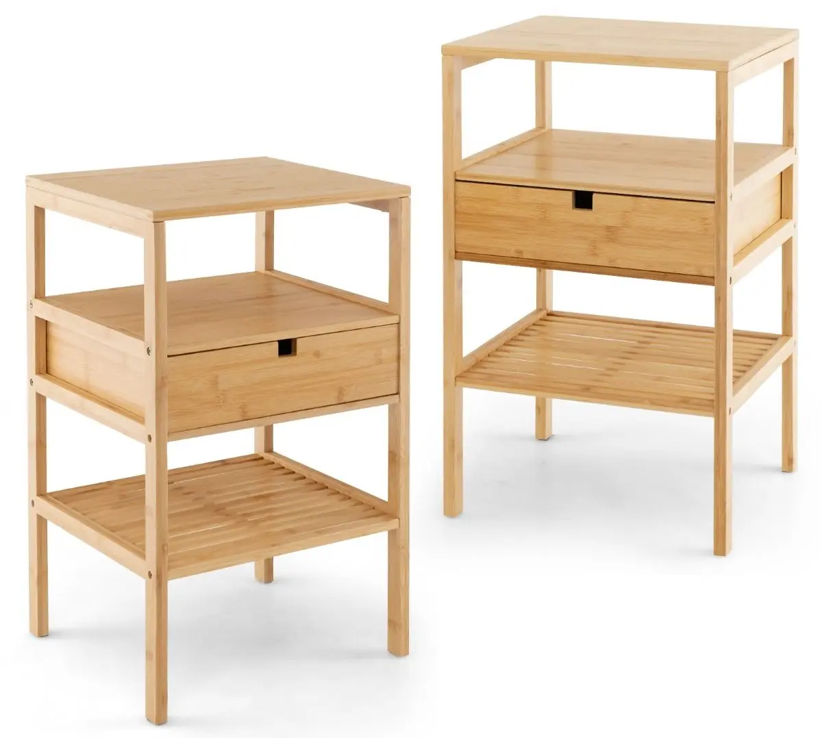 Set noptiere Costway HU10209NA-2 (Natural)