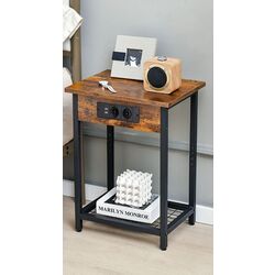 Set noptiere Costway HU10464DE-2CF (Rustic Brown) Thumb