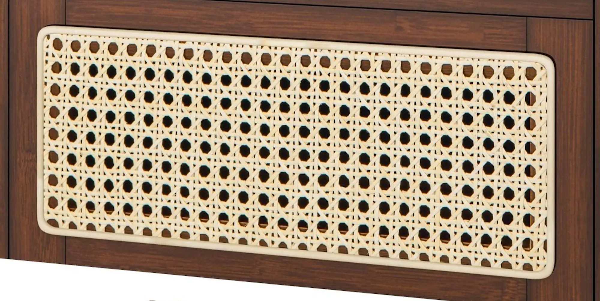 Комплект прикроватных тумбочек Costway HU10554BN-2 (Brown) - 6