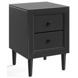 Комплект прикроватных тумбочек Costway HW61187BK-2 (Black) Thumb