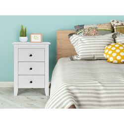 Set noptiere Costway HW61313WH-2 (White) Thumb