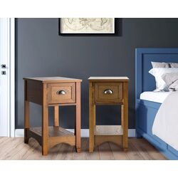 Set noptiere Costway HW61983CF-2 (Brown)