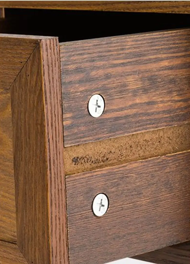 Set noptiere Costway HW61983CF-2 (Brown)