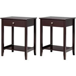 Set de noptiere Costway HW65744BN-2 (Brown) Thumb