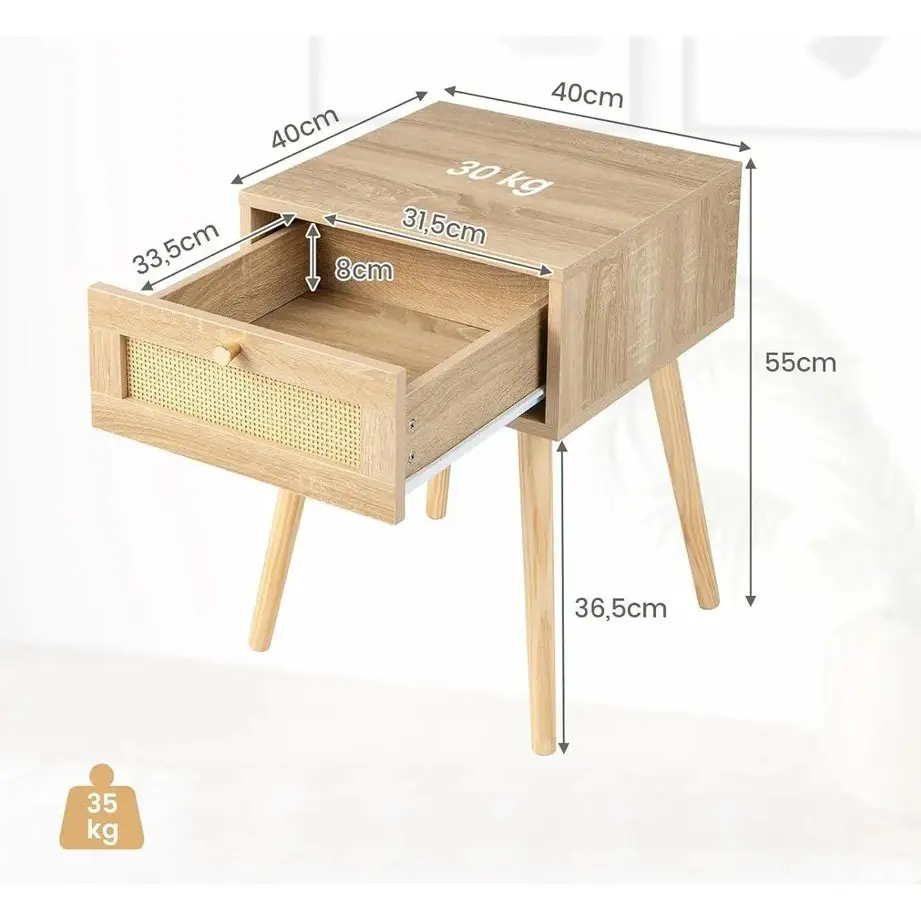 Noptiera Costway HU10476NA-1 (Natural) - 3