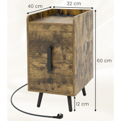 Noptiera Costway HU10585DE-CF (Brown) Thumb