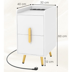 Noptiera Costway HU10585DE-WH (White) Thumb