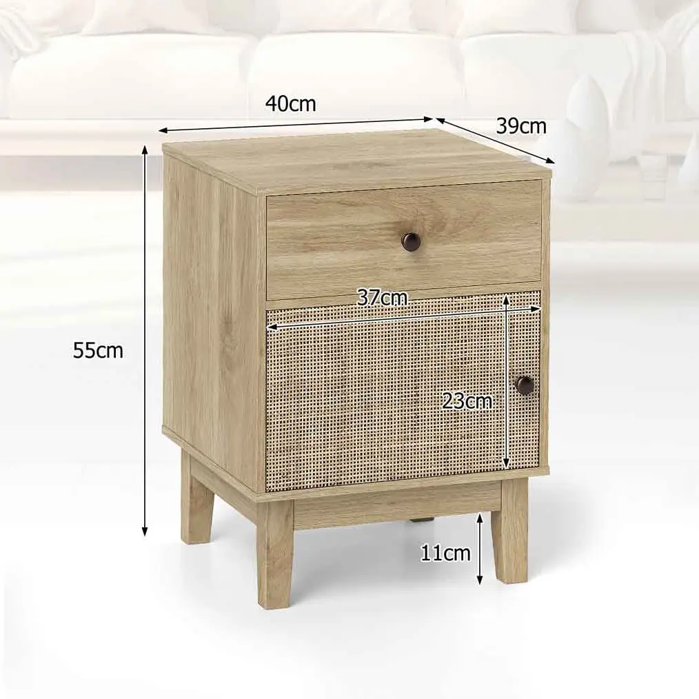 Noptiera Costway HU10765NA (Natural) - 4
