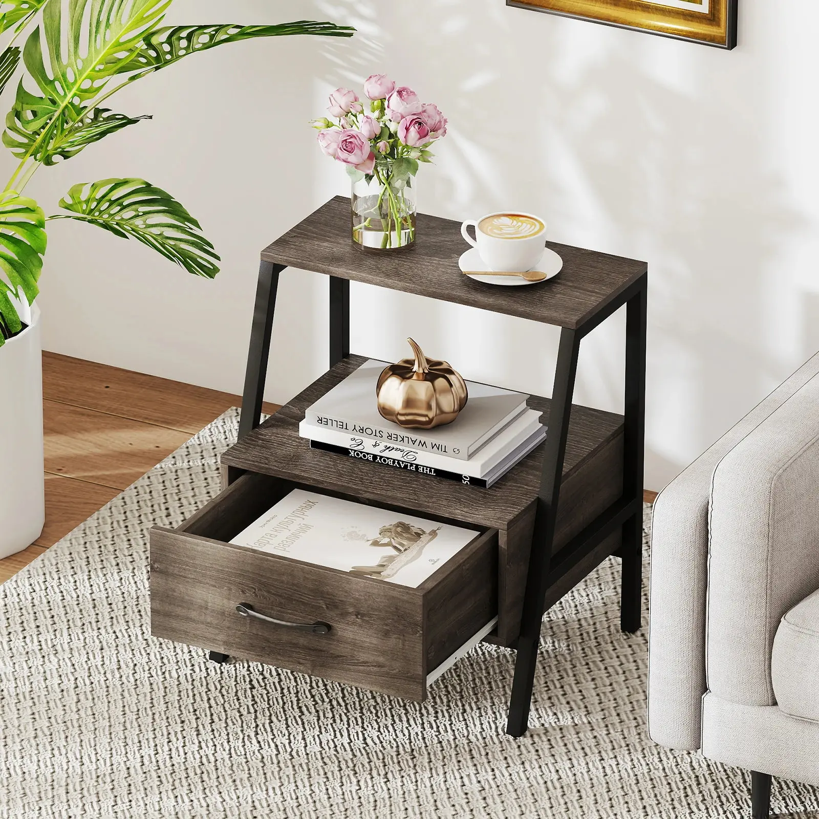 Noptiera Costway HU11004GR (Grey) - 4