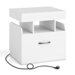 Прикроватная тумба Costway HU11068DE-WH (White) Thumb