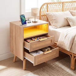 Noptiera Costway HU11142DE-OA+ (Oak)