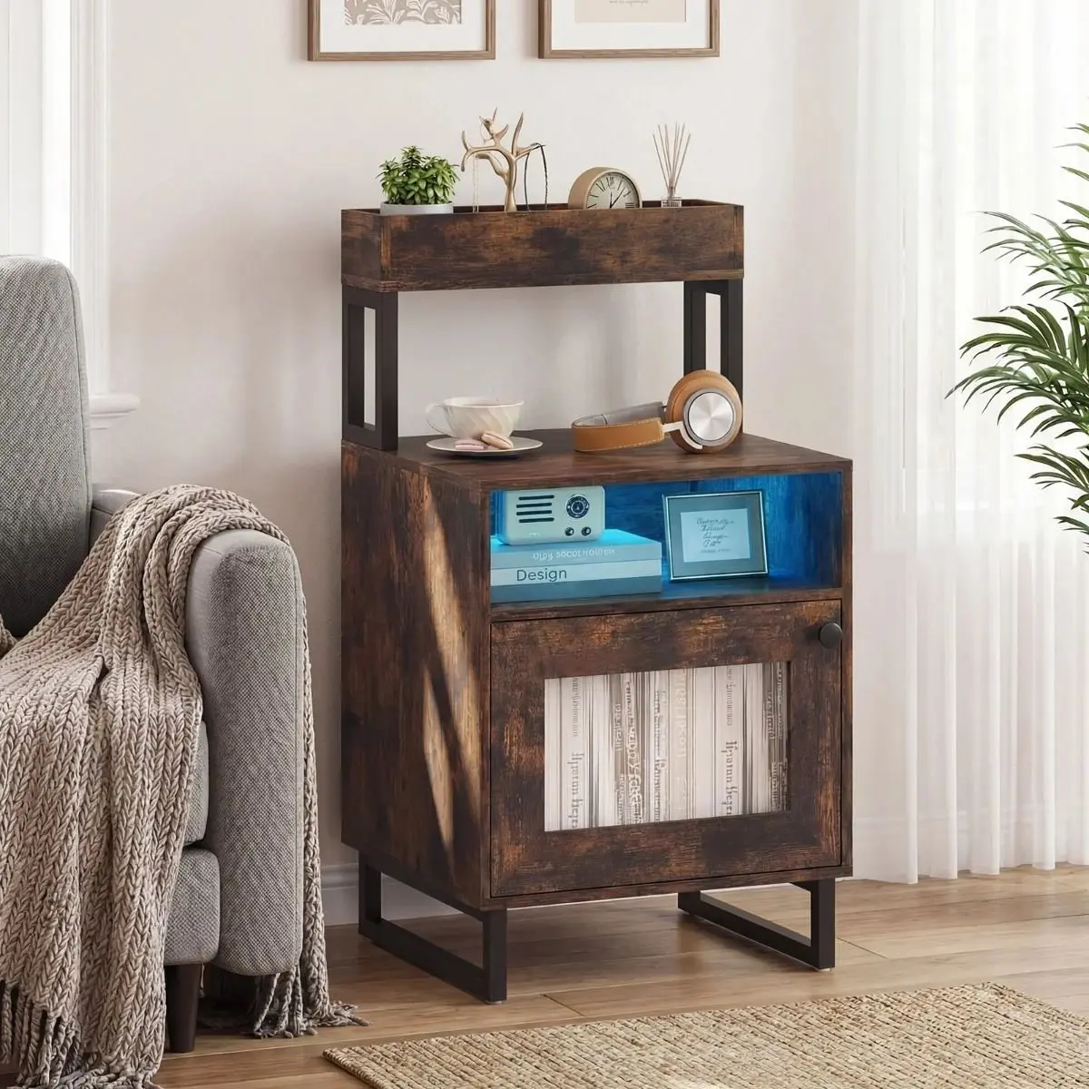 Noptiera Costway HU11250CF (Brown) - 6