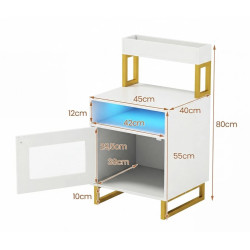Noptiera Costway HU11250WH (White) Thumb