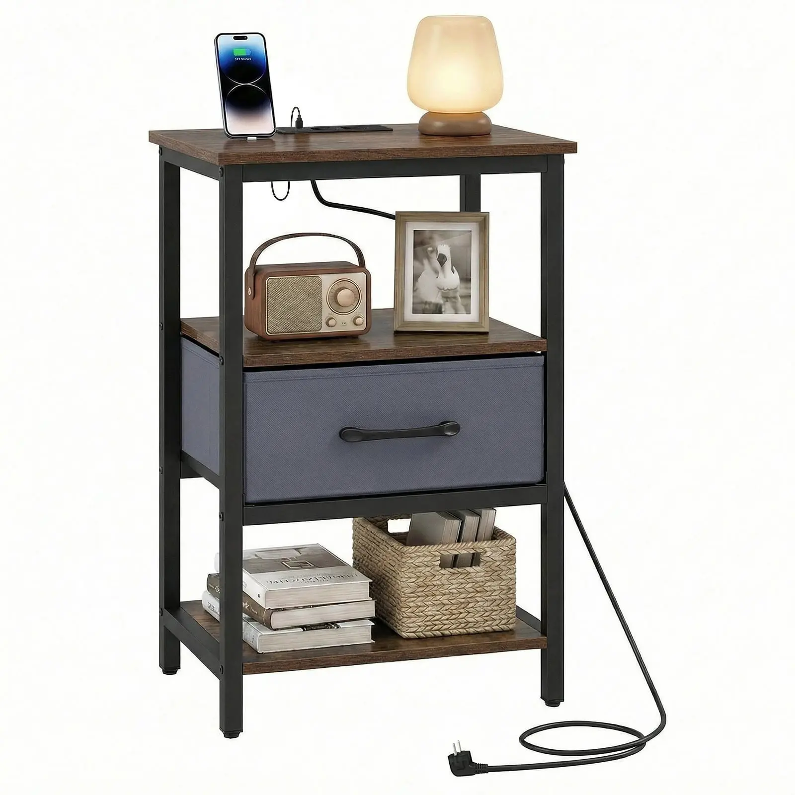 Noptiera Costway HU11292DE-CF (Brown) - 3