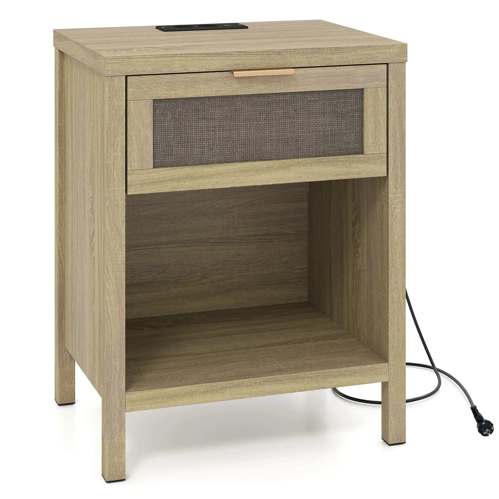 Noptiera Costway HU11414DE-NA (Natural) - 2